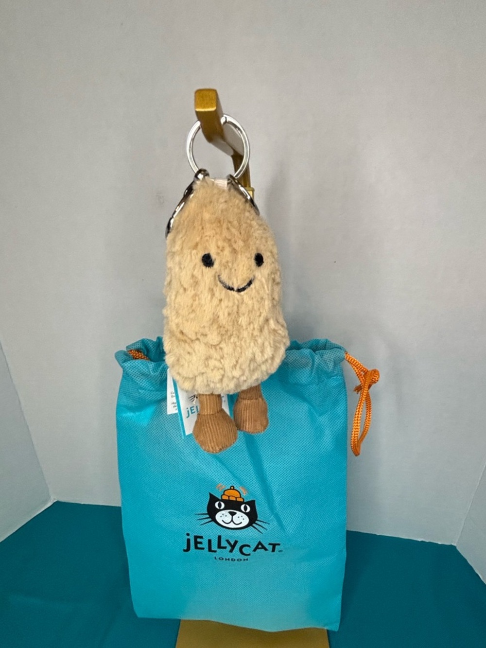NWT* Jellycat Amuseables Peanut Bag Charm